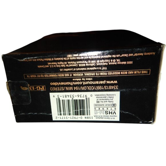 TITANIC vintage 2pc VHS in original paper box set case DiCaprio Winslet - Picture 8 of 8